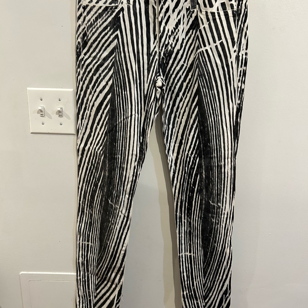 Joe's Jeans Black and White Patterned Men's Pants